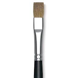 Da Vinci Maestro Kolinsky Brush - Flat, Short Handle, Size 8