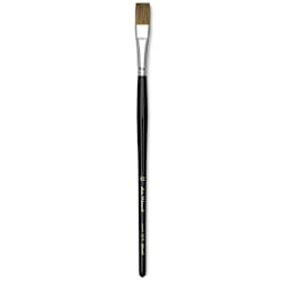 Da Vinci Maestro Kolinsky Brushes - Flat brush shown upright

