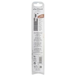 Da Vinci Cosmotop Spin Travel Brushes - Series 5393, Urban Sketching Set of 3, back of the packaging