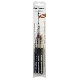 Da Vinci Cosmotop Spin Travel Brushes - Series 5393, Urban Sketching Set of 3, front of the packaging