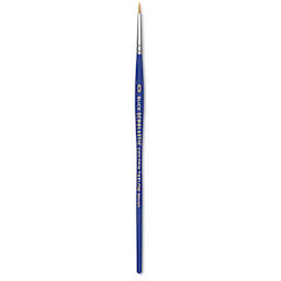Blick Scholastic Short Handle Golden Taklon Brush - Round, Size 0