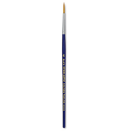 Blick Scholastic Short Handle Golden Taklon Brush - Round, Size 4