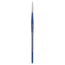 Blick Scholastic Short Handle Golden Taklon Brush - Round, Size 3/0