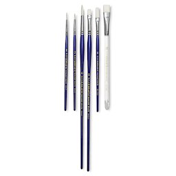 Blick Scholastic Wonder White Brushes, Assorted-Set of 6