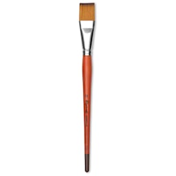 Raphael Golden Kaerell Brush - Flat, Short Handle, Size 20