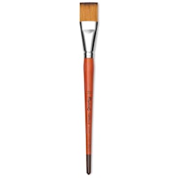 Raphael Golden Kaerell Brush - Flat, Short Handle, Size 22