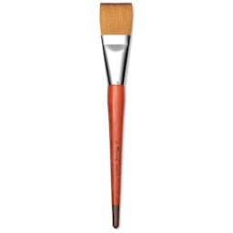 Raphael Golden Kaerell Brush - Flat, Short Handle, Size 32
