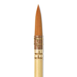 Da Vinci Cosmotop Spin Brush - Quill, Short Handle, Size 3 close up