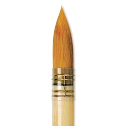 Da Vinci Cosmotop Spin Brush - Quill, Short Handle, Size 10 close up