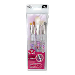 Royal & Langnickel Soft Grip Texture Brush Set, in packaging