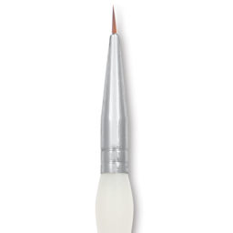 Royal & Langnickel Soft Grip Synthetic Sable Brushes - Detail, Short Handle, Size 5/0, close-up