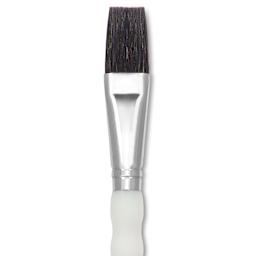 Royal & Langnickel Soft Grip Ox Hair Wash Brush - Short Handle, Size 3/4", close-up