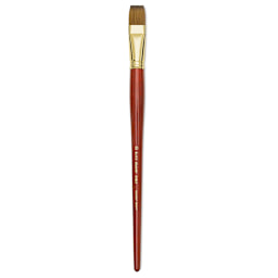 Blick Master Kolinsky Sable Brush - Bright, Long Handle, Size 20