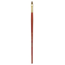 Blick Master Kolinsky Sable Brush - Filbert, Long Handle, Size 10
