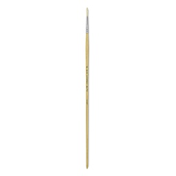 Blick Academic Bristle Brush - Round, Long Handle, Size 4