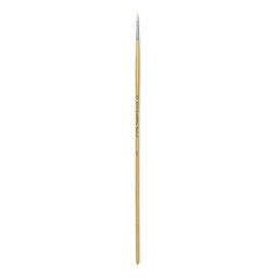 Blick Academic Bristle Brush - Flat, Long Handle, Size 0