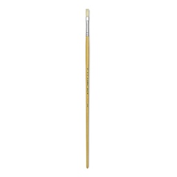 Blick Academic Bristle Brush - Flat, Long Handle, Size 8