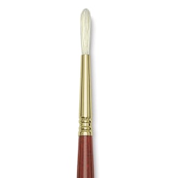 Blick Master Bristle Brush - Round, Long Handle, Size 6 close up