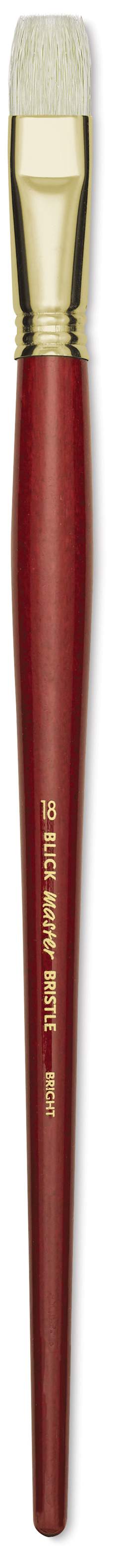 Blick Master Bristle Brush - Bright, Long Handle, Size 18