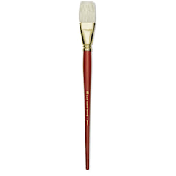 Blick Master Bristle Brush - Bright, Long Handle, Size 28