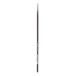 Da Vinci Black Sable Brush - Bright, Long Handle, Size 0