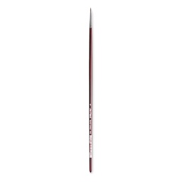 Da Vinci Black Sable Brush - Round, Long Handle, Size 4