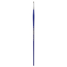Blick Scholastic Red Sable Brush - Flat, Long Handle, Size 1
