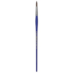 Blick Scholastic Red Sable Brush - Round, Long Handle, Size 10