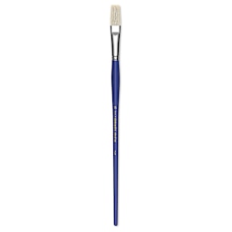 Blick Scholastic White Bristle Brush - Flat, Size 16