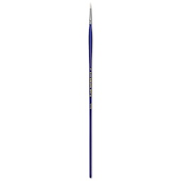 Blick Scholastic White Bristle Brush - Round, Size 1