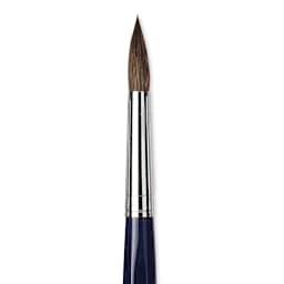 Da Vinci Cosmotop Sable Mix B Brush - Round, Short Handle, Size 14 close up