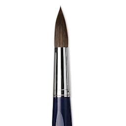 Da Vinci Cosmotop Sable Mix B Brush - Round, Short Handle, Size 30 close up