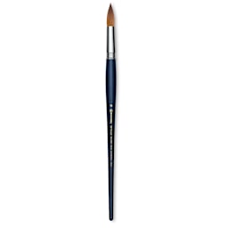 Escoda Optimo Kolinsky Sable Brush - Pointed Round, Long Handle, Size 18
