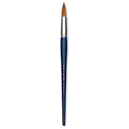 Escoda Optimo Kolinsky Sable Brush - Pointed Round, Long Handle, Size 20