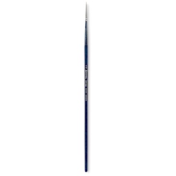 Escoda Optimo Kolinsky Sable Brush - Pointed Round, Long Handle, Size 4/0
