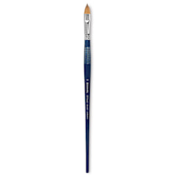 Escoda Optimo Kolinsky Sable Brush - Filbert, Long Handle, Size 14