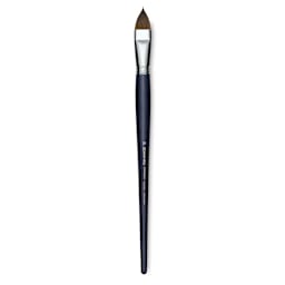 Escoda Optimo Kolinsky Sable Brush - Filbert, Long Handle, Size 20