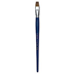 Escoda Optimo Kolinsky Sable Brush - Bright, Long Handle, Size 18