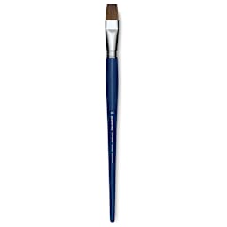 Escoda Optimo Kolinsky Sable Brush - Bright, Long Handle, Size 20