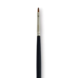 Dynasty Pure Red Sable Brush - Flat, Refill Brush, Size 0