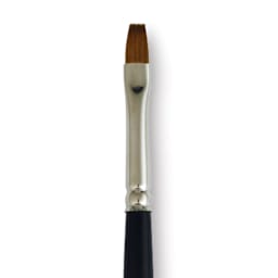 Dynasty Pure Red Sable Brush - Flat, Refill Brush, Size 6