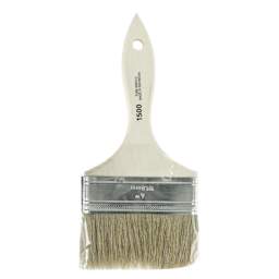 Linzer Brush Varnish & Chip Brush, White Bristle, 4"