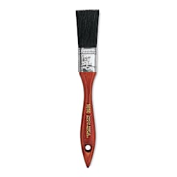 Varnish and Chip Brush - Black Bristle, Size 1"