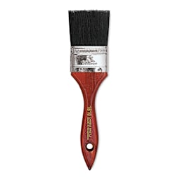 Varnish and Chip Brush - Black Bristle, Size 2"