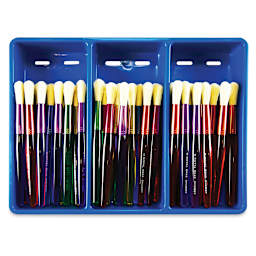 Royal & Langnickel Big Kid’s Choice Chubby Bristle Brush Class Pack - Round