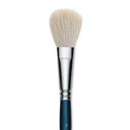 Grumbacher Academy Watercolor Brush - Mop, Short Handle, Size 3