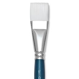 Grumbacher Academy Watercolor Brush - Wash, Short Handle, Size 1"