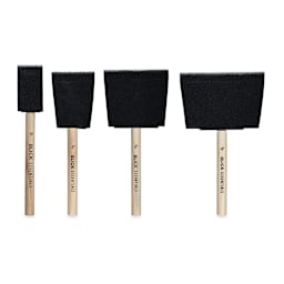 Foam Brush Set includes 4 sizes