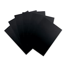 Royal & Langnickel Engraving Art Scratch Board - Rainbow Foil, 5" x 7", Pkg of 6 contents