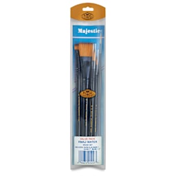 Royal Langnickel Majestic Brushes - Deluxe Watercolor, Set of 5, front of the packaging